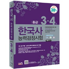 韓國史能力檢定考試(中級 3 4級), 西斯康