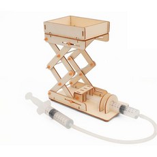 과학 실험 키트 DIY 유압 리프트 테이블 재료 물리 학교 프로젝트 모델 창의적인 교육 장비