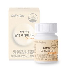 데일리원 피부건강 곤약 세라마이드 30정 1통, 1개