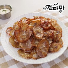 건파파 구운 동전쥐포 꼬마쥐포 250g 참쥐포 미니 쥐치포 두꺼운 마른안주, 옵션1.구운 동전쥐포 250g