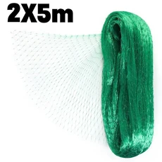 그물망 울타리 촘촘한 새 동물 메쉬 나일론 보호망 휀스 안전망 과수용 5M/10M 새 그물망 정원 연못 덮개, 02 2X5m