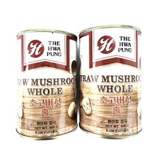 버섯캔 제품 초코버섯 홀 worldfood, 400g, 2개