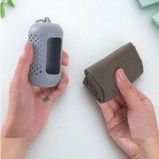 빠른 건조 타월 스포츠 쿨 아이스 휴대용 야외 여행 피트니스 러닝 수영, 1개, 3. Grey