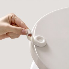 yullshop 변기 커버 손잡이 클립, 화이트