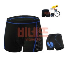 자전거바지패드 XXL 블루 사이클바지