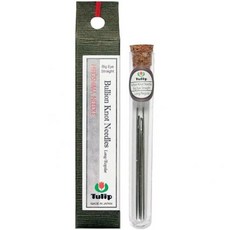 일본 손 바느질 바늘 - 튤립 금괴 매듭 큰 눈 스트레이트 롱 레귤러, 일본 손 바느질 바늘 - 튤립 금괴 매듭 큰 눈 스트레