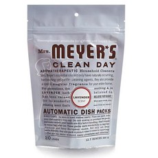 Mrs.MEYERS 梅耶太太 洗碗機專用洗碗膠囊, 薰衣草, 1入, 360g