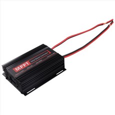 MPPT 부스터 솔라 컨트롤러 22A 800W PV 12-60V 입력 스텝 업 24-88V 충전 태양열 충전기 리튬 젤 AGM과 호환용, 1개, 검은색