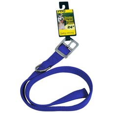 보스펫 더블 나일론 칼라 엑스트라 스트롱 애견 목줄, Blue, 1개