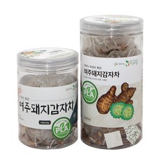 지구마을 생분해필터 PLA 국내산 여주돼지감자차 삼각티백, 1개, 50개입, 1g