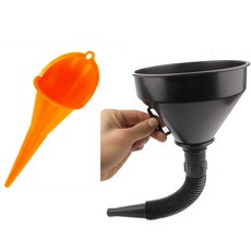 자동차 오토바이 엔진 오일 깔대기 워셔액 냉각수 비상 급유 주유 깔때기