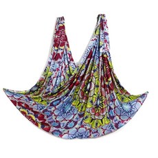 6 米新款空中瑜伽鞦韆吊床面料反重力梯形絲綢用於柔韌性和倒立治療鍛煉健身器材, 曼陀羅