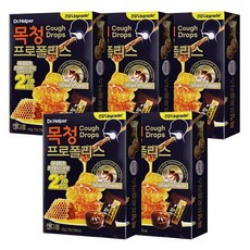 닥터헬퍼 목캔디 목청프로폴리스 4.5g 10정, 5개, 45g