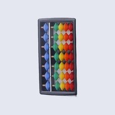 알록달록주판 숫자놀이 컬러 주판 7선 교육용 계산놀이 계산연습 더하기빼기 수교구, 기본, 기본