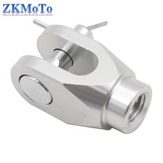 SUZUKI RM80 85 125 250 RMX250S/R DRZ400 250SB KIKAWASAKI 오토바이 부품 용 CNC 알루미늄 후방 유압 풋 브레이크 헤드, [02] 은