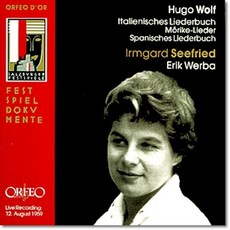 [CD] Irmgard Seefried 볼프: 이탈리아 가곡집 뮐케 가곡집 (Wolf : Italia Lieder Morike Lieder)