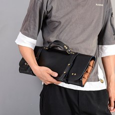 드럼스틱 케이스 소가죽 전문 말레 보관함 드럼 악기 파우치 난타스틱 및 난타채 독수리, 1개