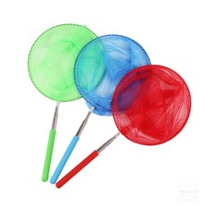 스몰페이즈 5단 곤충채집 채 뜰채, 블루