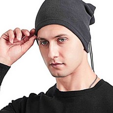 플리스 방한 넥워머 그레이 목도리 자전거 겨울 기모 bri+824vK