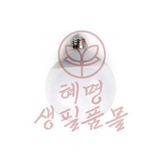 장수 LED 볼구 E26 15W 롱넥 혜명마트, 전구색(오렌지색), 1