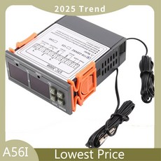 부화기 계란부화기 달걀부화기 병아리부화기 인큐베이터AD Stc-3008 인큐베이터 온도 조절기 습도계 제습기, 01 black, 1개