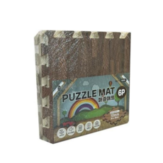 놀이방매트 맑은하루 퍼즐매트 나무무늬(다크)6P, 상세페이지 참조, 1개