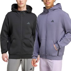 Adidas 男 D4T FULL-ZIP HO 連帽外套