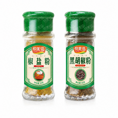 동화마켓 유에멕스 제교염 허브 솔트 50g + 순후추 분말 흑후추 가루 30g 캠핑 바베큐 세트