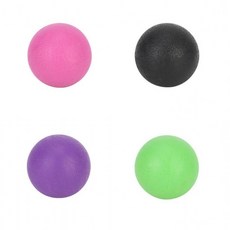 근육이완 스트레칭 마사지볼 지압볼 안마루주쓰, 1개, 블랙