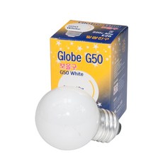 일광 볼전구 40W G50 인테리어 백열전구, 전구색, 1개