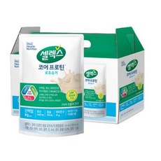 셀렉스 코어 프로틴 음료 로우슈거 파우치, 125ml, 23개