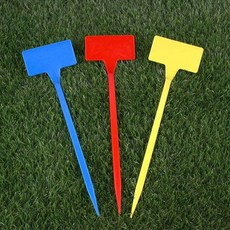 식집사 굴곡 식물 이름표 표기용 30cm 화분 팻말, 없음