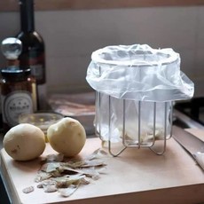 304 스텐 음식물 비닐봉투 스테인리스 스틸 컵걸이 물컵 거치대 컵건조대, 1개, A_단일옵션