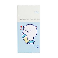 迷你濕紙巾 8抽 濕紙巾 單片 純水濕紙巾 隨身包 小包 嬰兒濕紙巾 擦臉巾 濕巾【WS0111】, 1個, 1張, 4g