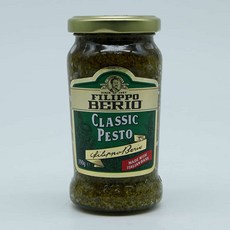 이탈리아 바질 페스토 소스 스파게티 파스타 수입 식자재 190g nod*57857Px, 1개