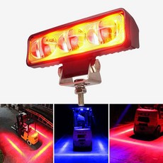 지게차 안전라이트 led 사각지대 안전선 사이드등 화물차미등, 고정자석(66mm)