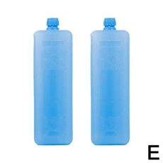 재사용 가능한 젤 냉동 팩 냉장고 아이스 블록 크리스탈 박스 콜드 피크닉 신선 식품 쿨러 물 주입 상자, 03 Large 2PCS