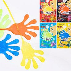 대형 손바닥 찐득볼 촉감놀이 감각발달 유아 스트레스 해소 큰, 상세페이지 참조, 1개