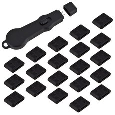MAINE USB TYPE-C Pro 포트락 잠금장치 키1 잠금알20(블랙) ctypel120bk