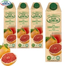 돈시몬 착즙 자몽 주스 1L 15개