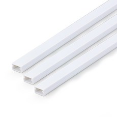 조은몰드 사각 전선몰딩 3호 3p 백색, 3개