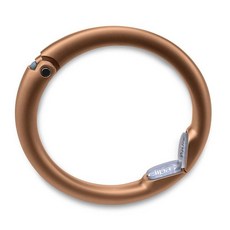 Clipa 백 행거 - 매트 브론즈 PVD 후크로 열리고 1.3cm(1/2인치) 공간에 걸 수 있는 링 15kg(33파운드) 보관 142984 8774717719, 무광 브론즈 Clipa 142984 877471771