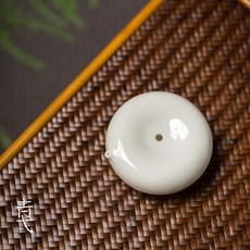 【開發票/統編】青弋雪國墨碟 陶瓷簡約現代多功能墨盤筆 文房四寶, 1個, 雪國硯滴