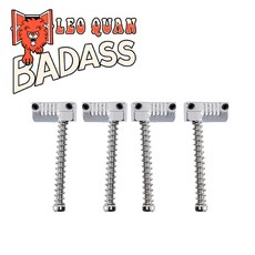 Allparts - Badass Grooved Saddle / 베이스 브릿지 새들 (4개 1세트), 개, 내용참조