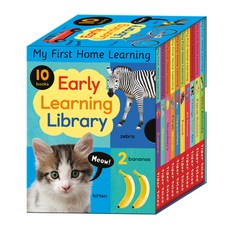 (영문도서) Early Learning Library: 10 Books! Hardcover, Tiger Tales, English, 9781664350298