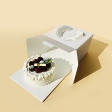 패키지움 쉬폰 무지 케이크 박스 받침 세트 1호 2호 3호, 1호 무지, 10개