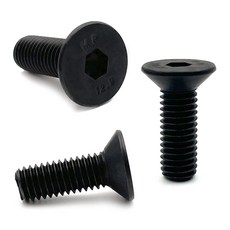 리우툴 SCM 접시머리 렌치볼트 사라 육각 렌지 고장력 열처리 흑착색 나사 M2 M2.5 M3 M4 M5 M6 M8 M10 낱개 볼트, 5mm, 1개