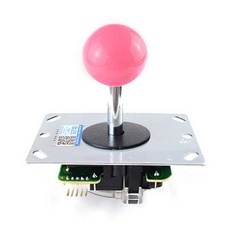 日本三和 遊戲機台配件 格鬥搖桿 副廠 SY-BLEE01, 粉球, 1個