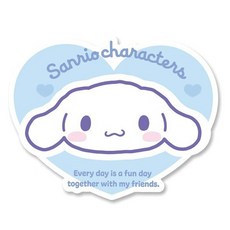 EMIE 캐릭터 에어 쿠션 그립톡 QD1, 1개, 러브시나모롤