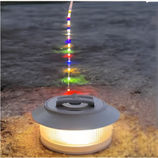 LED 露營燈串 5段燈光模式 TYPE-C充電 超強續航 防水, 彩色光, 1件